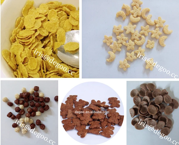 Hot Sale Made In China Corn Chips Machine/Corn Flakes Machine Manufacturer/Breakfast Cereal Making Machine Factory Price