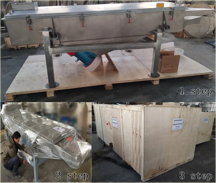 linear vibrating screen 13