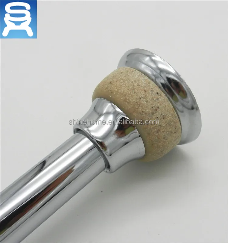 
Bathroom Accessory Iron Curved Shower Curtain Rod 