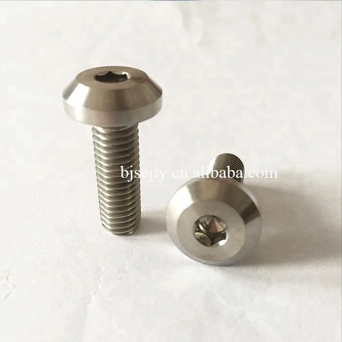 Motorcycle Dazzling Titanium Alloy Flange Nut M5 M6 M8 M10 M12 M14 M16 M18
