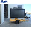 CE Certified Outdoor P6 P8 P10 SMD Video Display Full Colour Advertising LED VMS Display Trailer