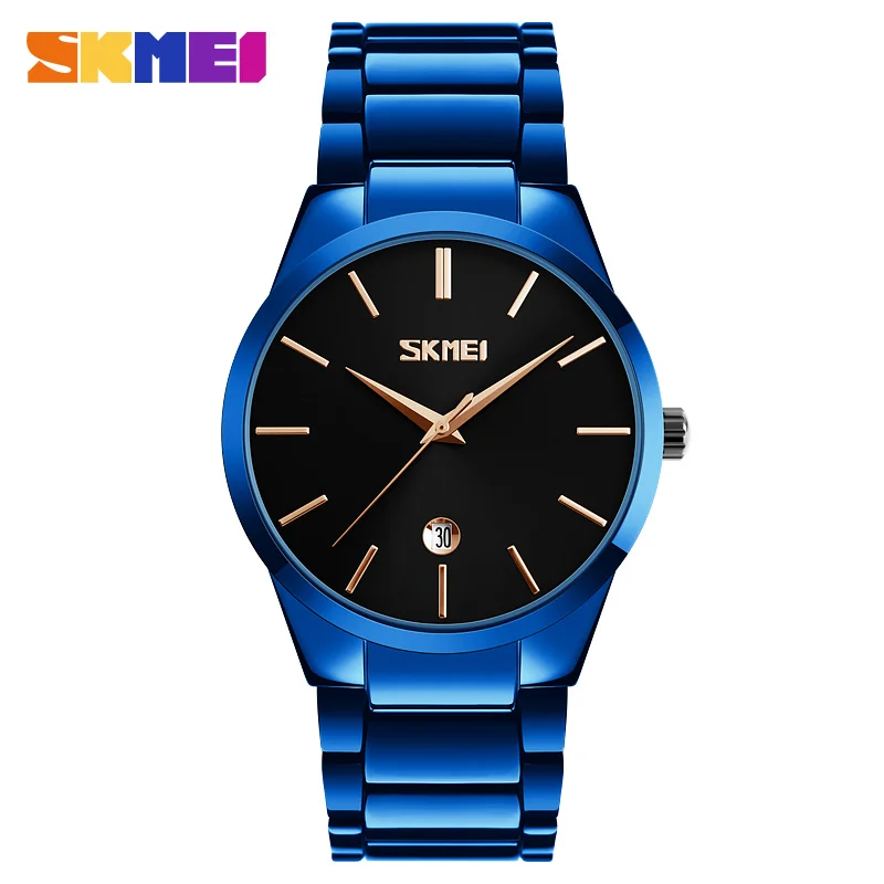 

SKMEI New Business Quartz Watch Men Clock Waterproof Watches Top Luxury Man Brand Male Fashion Wristwatch Relogio Masculino 9140