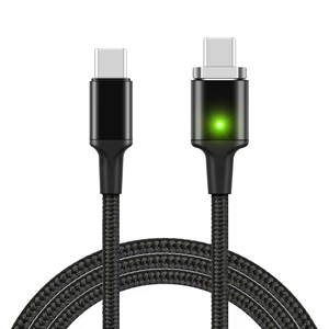 Nylon Braided USB C to USB C Fast Charging Cable MacBook Pro