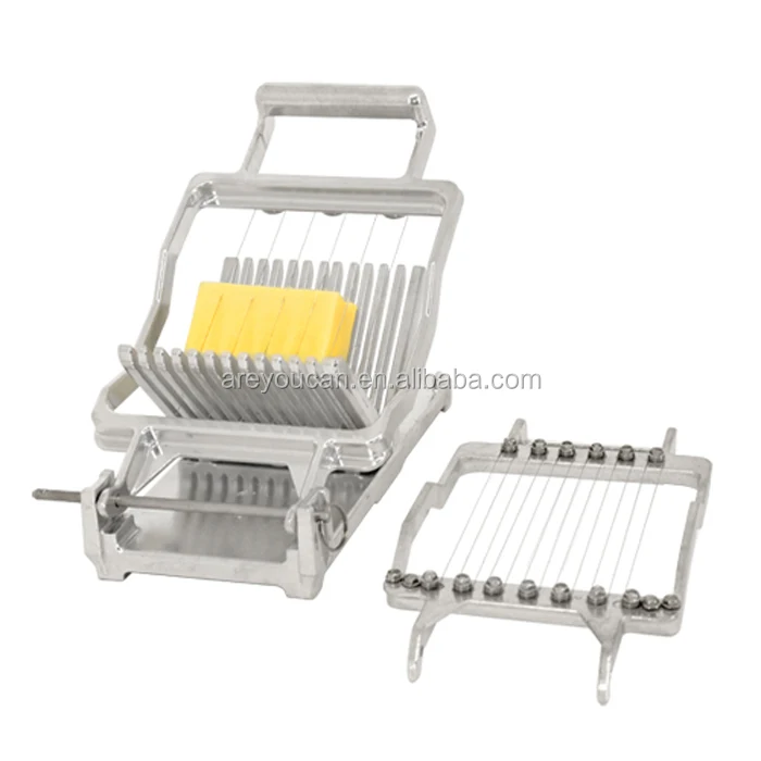 
Aluminum Cheese cutter/ manual cheese slicer with Stainless steel cutting wires  (60704659344)