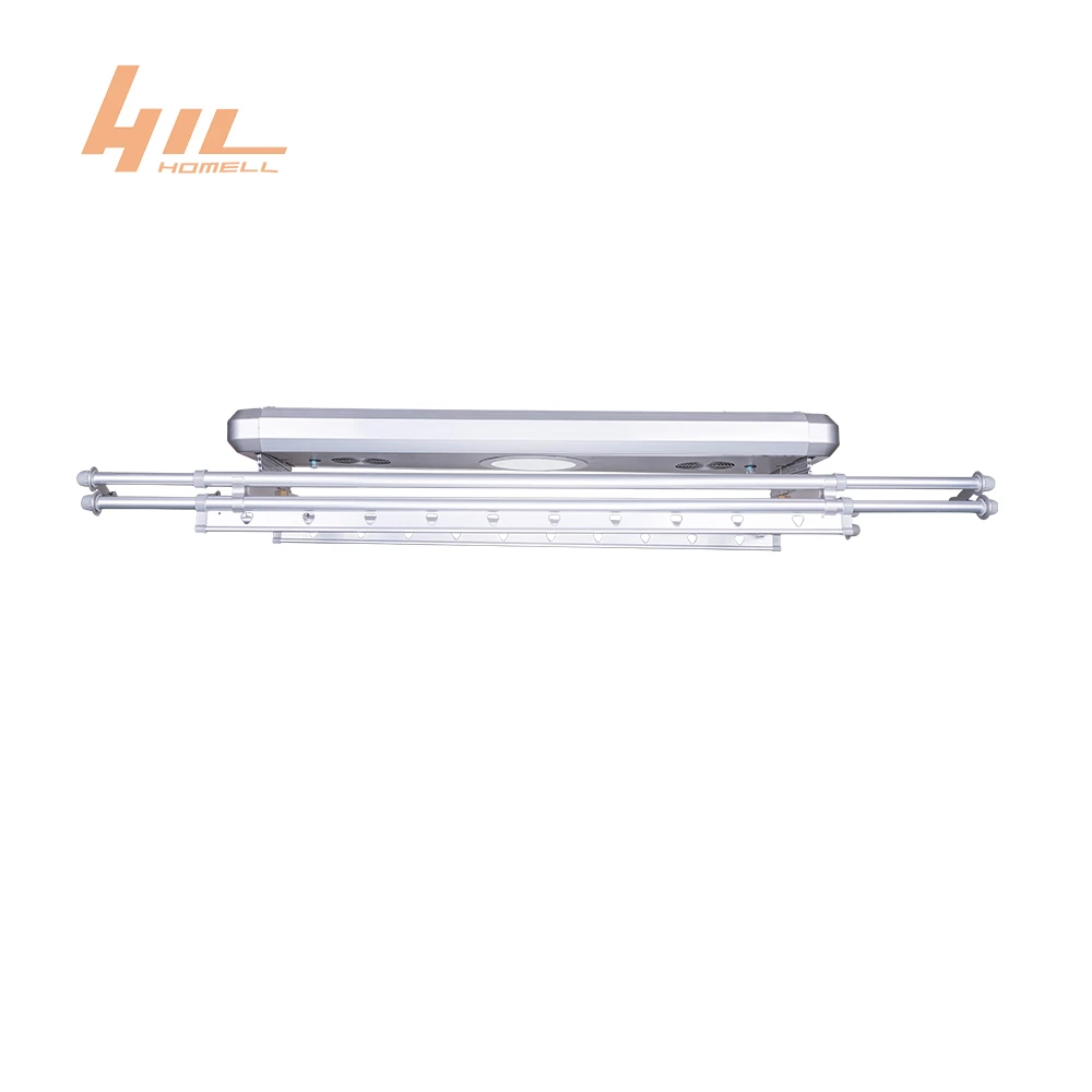 

Homell Automatic Balcony Clothes Drying Rack Ceiling Mounted with Fan