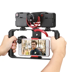 Ulanzi Smartphone Video Rig Filmmaking Recording Vlogging Rig Case Phone Movies Mount Stabilizer