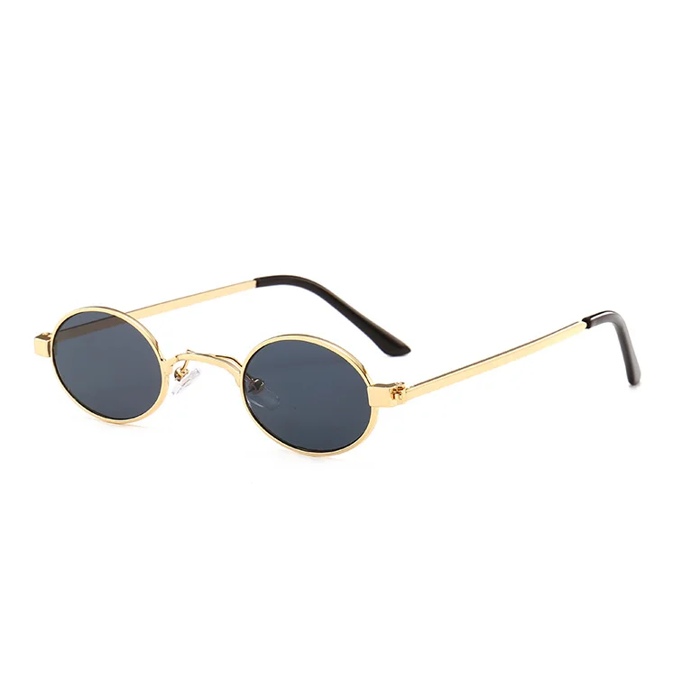 

11029 Superhot Eyewear Small Size Oval Sun glasses 2018 New Fashion Retro Vintage Metal Frame Sunglasses