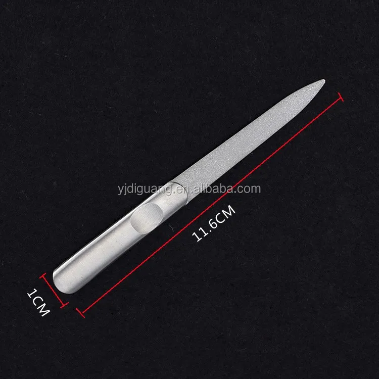 4.6 Inch Stainless Steel Nail File Free Sample Custom Metal Nail File Buy Metal Nail File