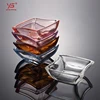 Multi color buy online tableware plastic dish transparent pc plate snack bowl candy square clear plates