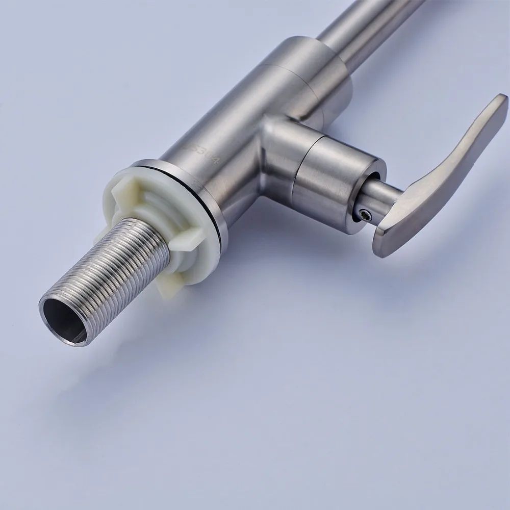 热门新产品拉丝镍厨房水龙头