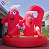 Customized inflatable fire fighting cartoon toy fire fighting component for sale