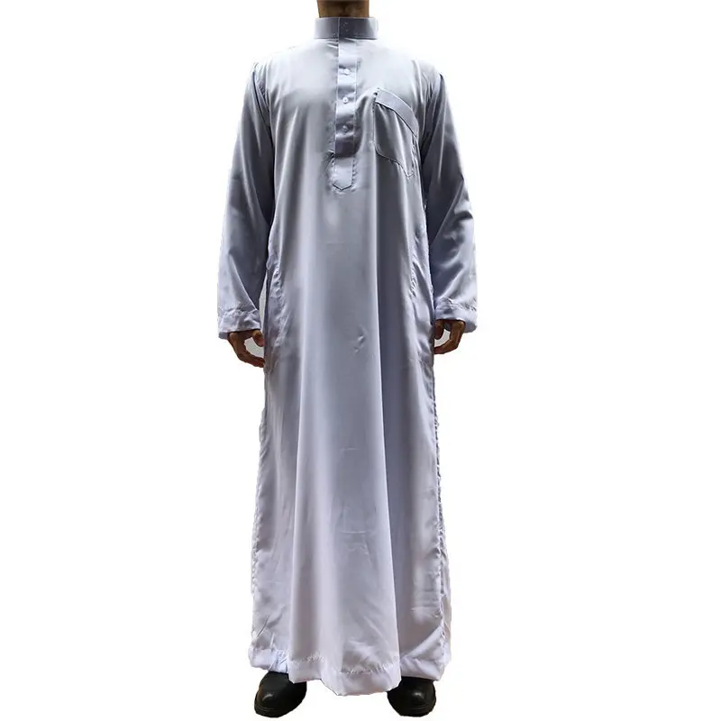 Wholesale jubba islamic clothing uae saudi arabic al haramain daffah thobe for muslim men