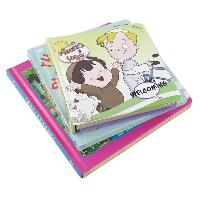 Good Quality Touch and Feel Hardcover English Chilren Book