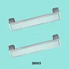 Square furniture knob zinc alloy cabinet glass handle
