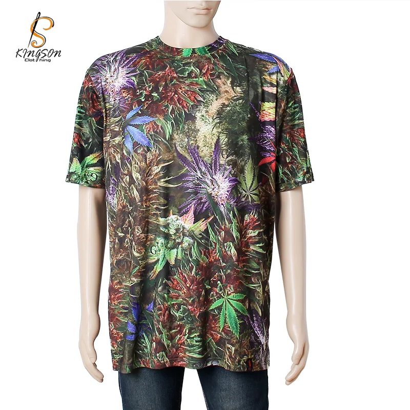 

Full Printed Weed Printed Loose Culture TShirt