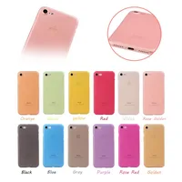 

Cheaper Price 10 Colors Ultra Thin 0.3mm PC Clear Cover Matte Transparent Case for Apple iPhone 8 8Plus Covers