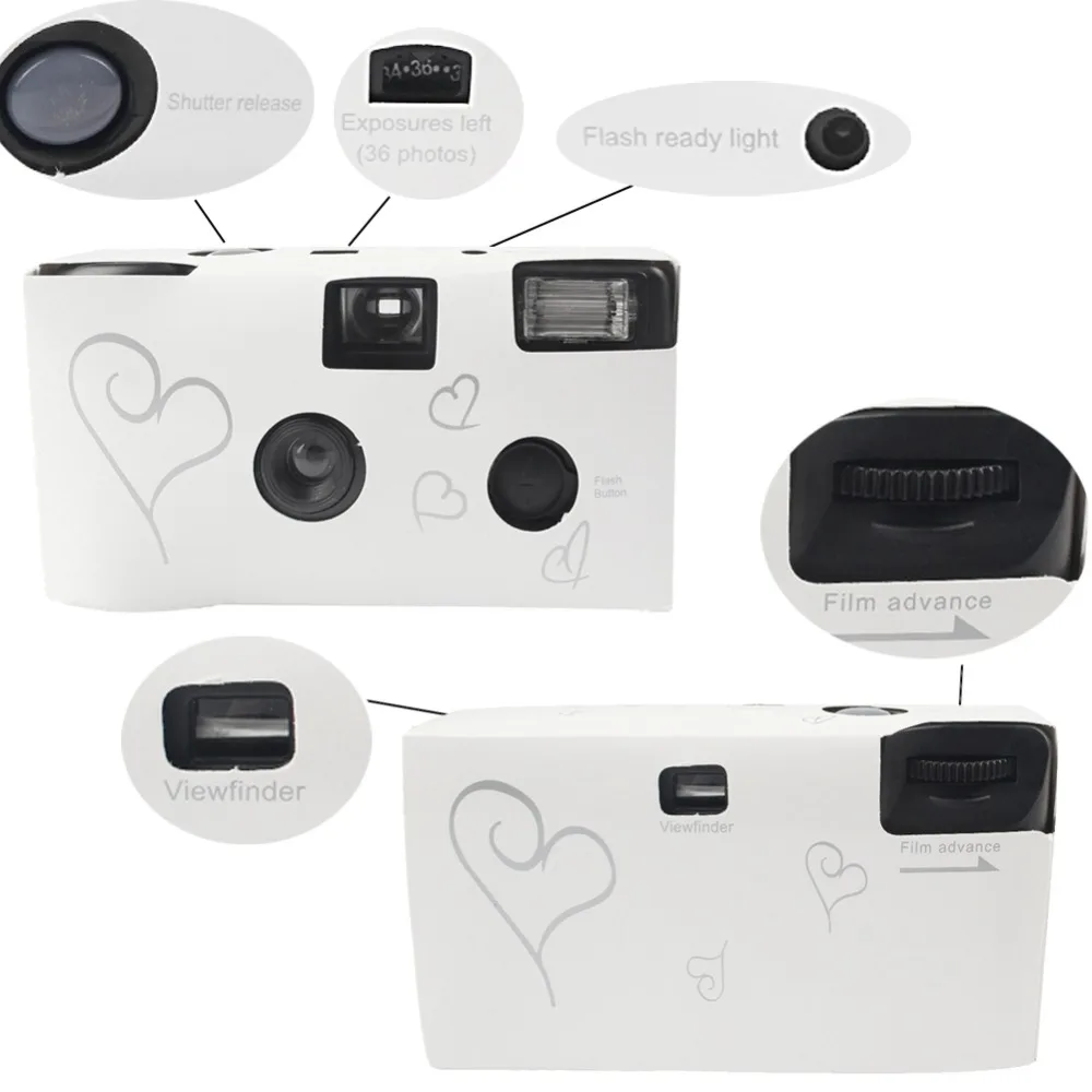 Wholesale Disposable Camera 36 Photos Cheap Single Use Colour Film