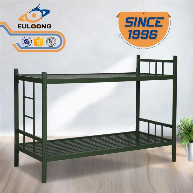 Euloong Army Metal Bunk Bed Metal Army Bed Army Surplus Beds - Buy Army ...