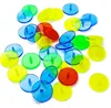 Plastic transparent golf ball position marker assorted color maker mark by IDS