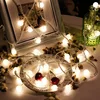 1.5/3/5/6/10M AA Power IP44 Outdoor Multicolor LED String Lights Christmas Lights Holiday Wedding party decoration