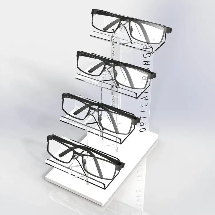 Factory Sale Of Customized Acrylic Glasses / Safety Goggles Wall Unit
