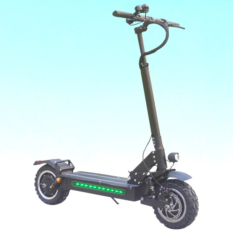 

FLJ Newest item T113 powerful scooter 11inch Off Road (SUV) 3200W Electric Scooters for Adults, Black