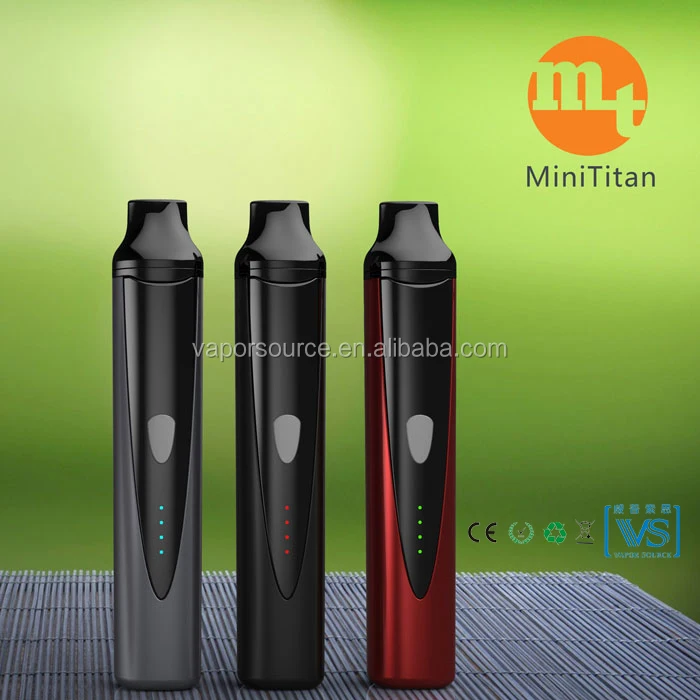 
Temp control Dry Herb Vaporizer Mini Titan ceramic vap pen , 2017 china wholesale vaporizer pen 