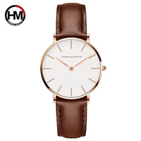 

HM-CB36 small size 36mm leather watch lady hand watch