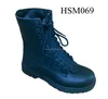 TAC issued excellent quality full leather military flight force pilot boots with front zipper