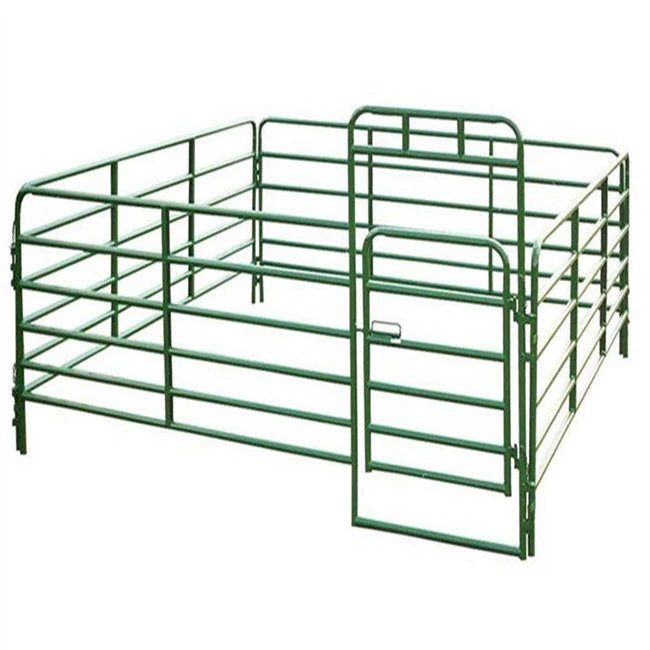 

High quality aso factory portable sheep hurdle livestock goat sheep yard fence panels, Green,black,white,etc