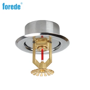 Two Pieces Type Fire Sprinkler Escutcheon Plate