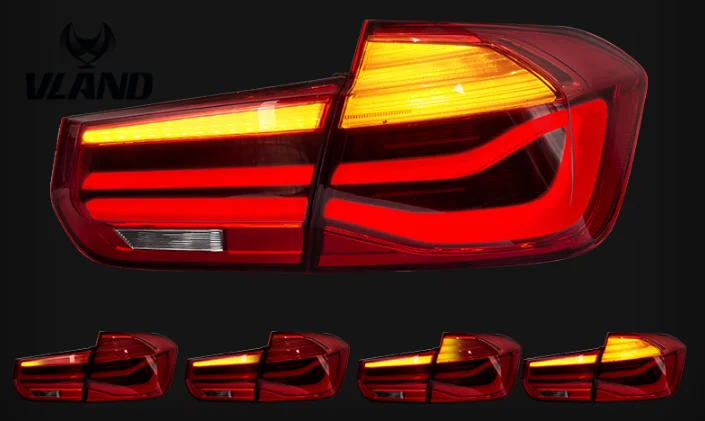 VLAND Car Lamp Factory For Car LED Taillight 2013-2015 For F35 Tail Light With Moving Turn Signal Full LED Rear Lamp