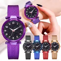 

Ladies Watch 2019 New Casual Fashion Quartz Watch Starry Sky Multicolor Wristwatch Simple Designer Women Clock Orologio