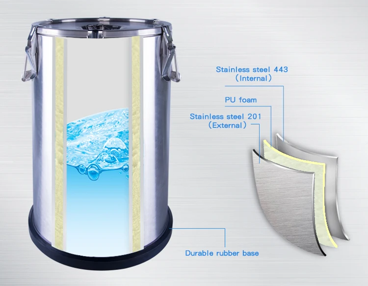 Commercial Keep Warm Stainless Steel Bulk Food Storage Container Buy Stainless Steel Bulk Food