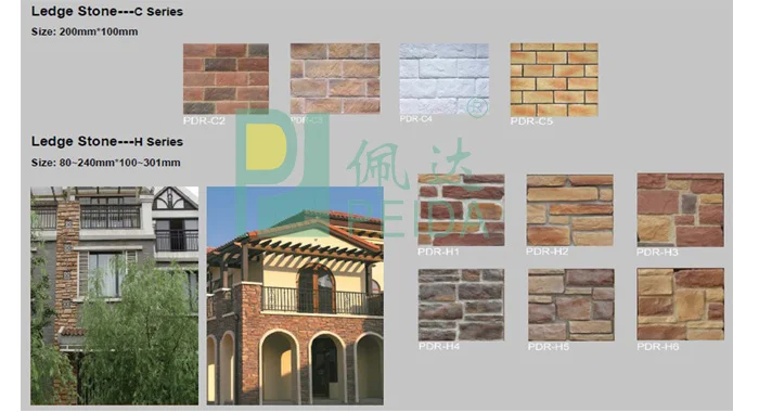 Kunststein Für Außenwand Haus Mit Zement - Buy Stein Für Außenwand Haus