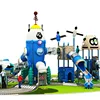 Hot sale play ground equipment outdoor playground plastic molding slide