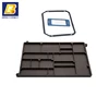 Electric conductive elastomer silicone rubber seal flange gaskets,Chomerics Division EMI materials conductive elastomer gaskets