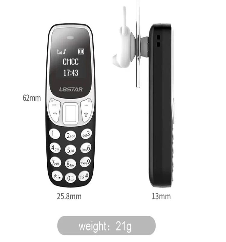 

Latest smallest L8STAR BM90 China Mini Cell Phone 0.66 OLED GSM mini unlocked cell phone made in Guangzhou