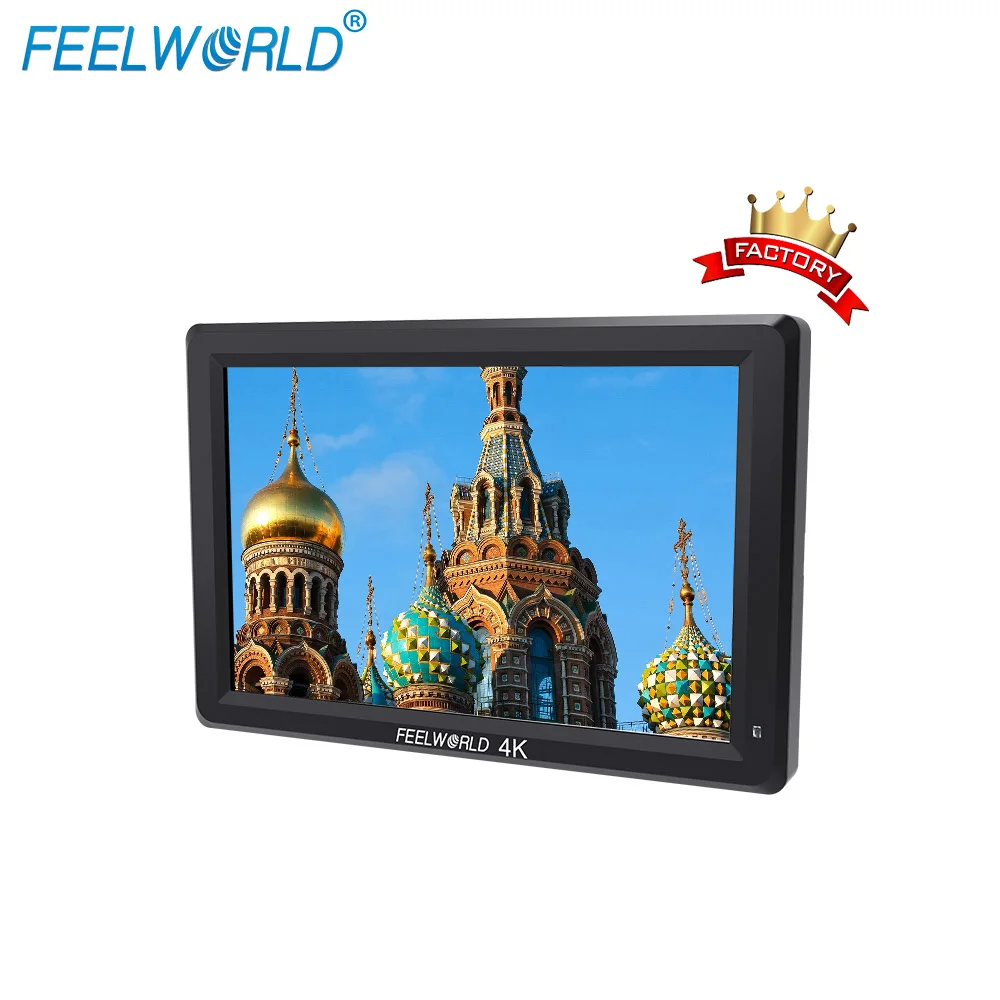 

FEELWORLD 7 IPS panel 1920x1200 4K On-camera Monitor with HDMI Input, Black