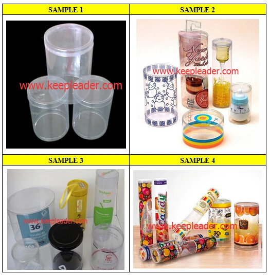 PVC Cylinder Box Making Tube Forming Auto Gluing Ultrasonic Welder