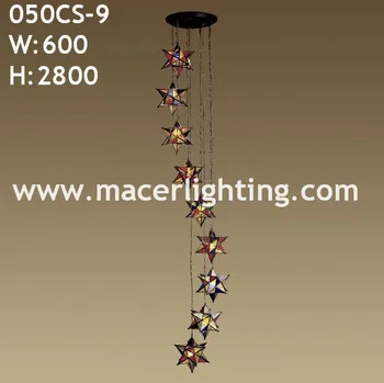 Fancy Copper Decoration Star Lighting Designer Lamp Buy Night Light Stars Constellation Design Lamps Moroccan Star Hanging Lamps Villa Project Star