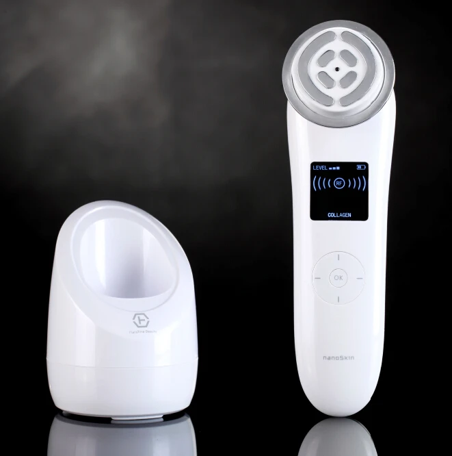 

Best quality at home rf skin tightening radio freciencia 5en 1, White and purple