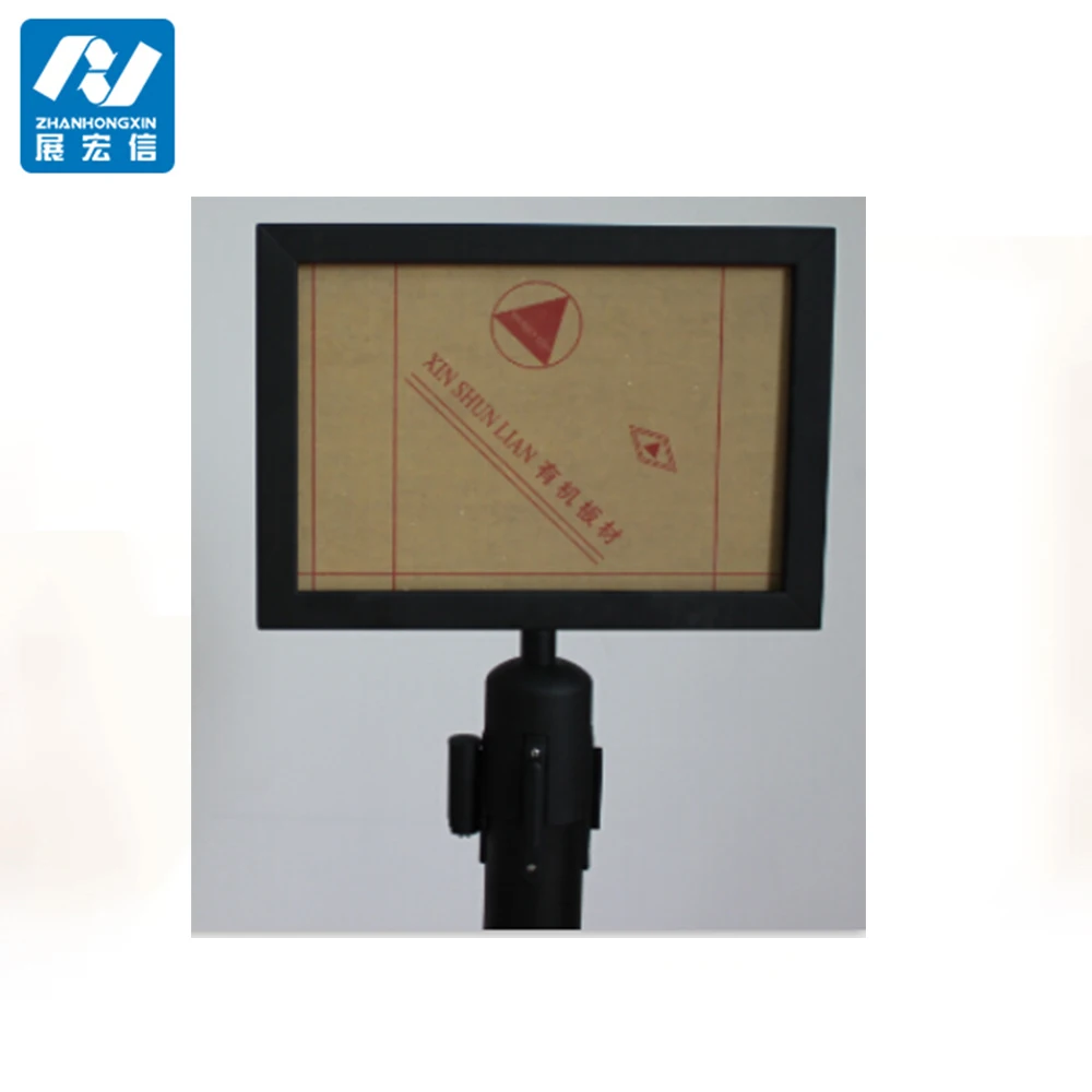 sign board/queue barrier/stanchion/crowd controls with a3 sign holder
