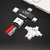 New arrival 3 in 1 TF multiple SD card reader for iphone iOS android type-C USB For iPhone iPad Sams