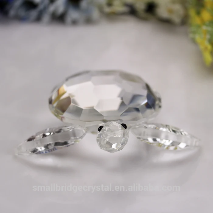 product customize new design 3d crystal tortoise for gifts-29