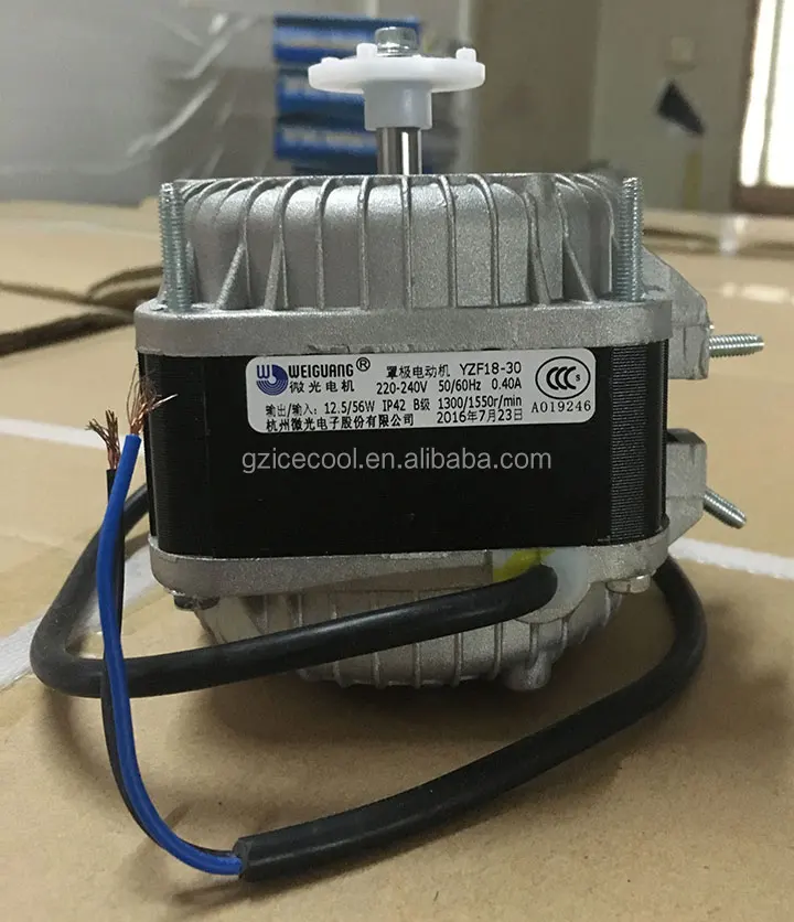 16W Copper WEIGUANG Refrigerator Condenser Shaded Pole Fan Motor, View