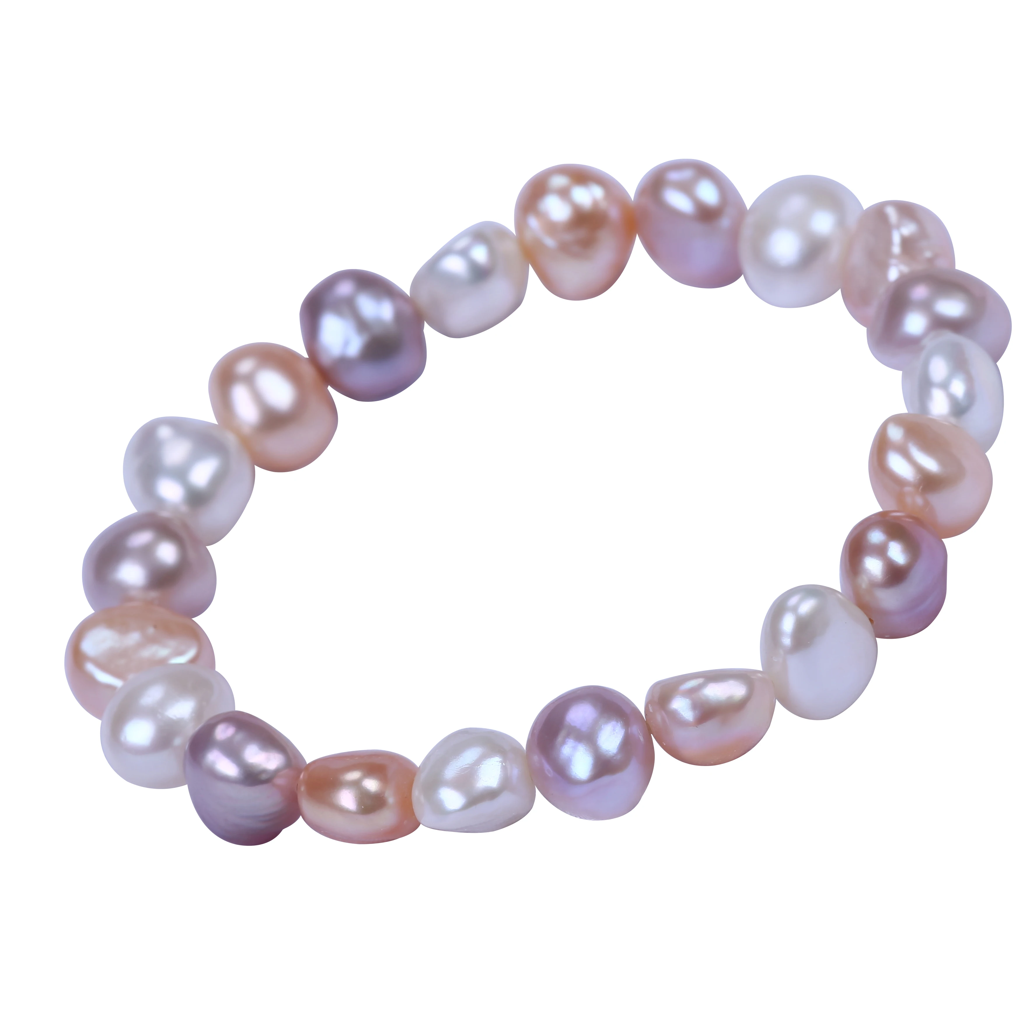 

New fancy designs freshwater pearl ladies bracelet, Multi-colors