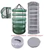 Greenhouse shadow netting drying net/hanging drying rack/8 layer collapsible dry net