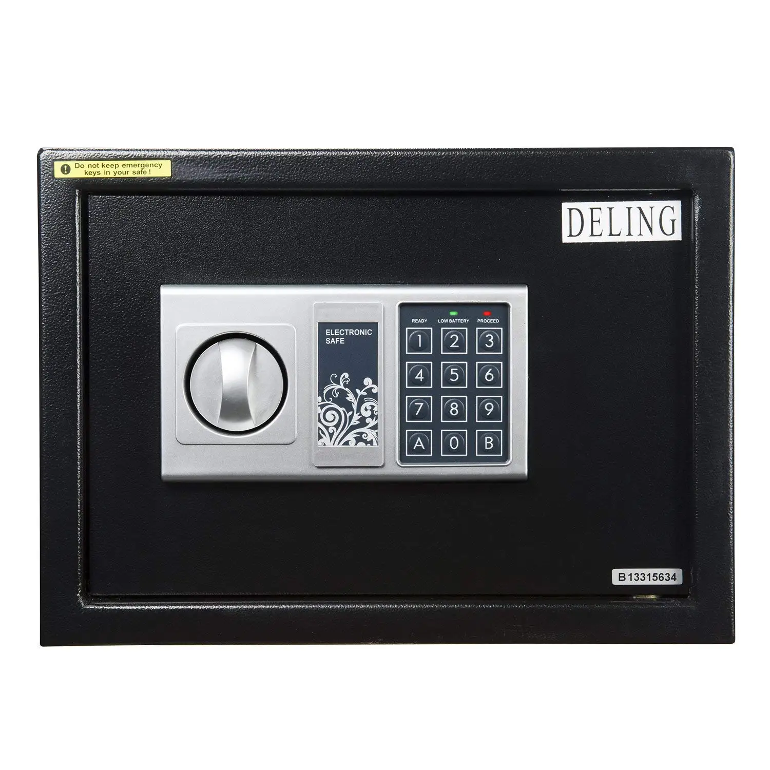 Buy Digital Safe-Electronic Steel Safe with Keypad, 2 Manual Override