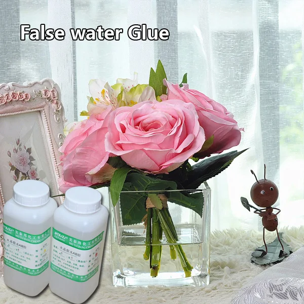 Yellow Resistance Clear Epoxy Resin Water Gel Glue For Artificial